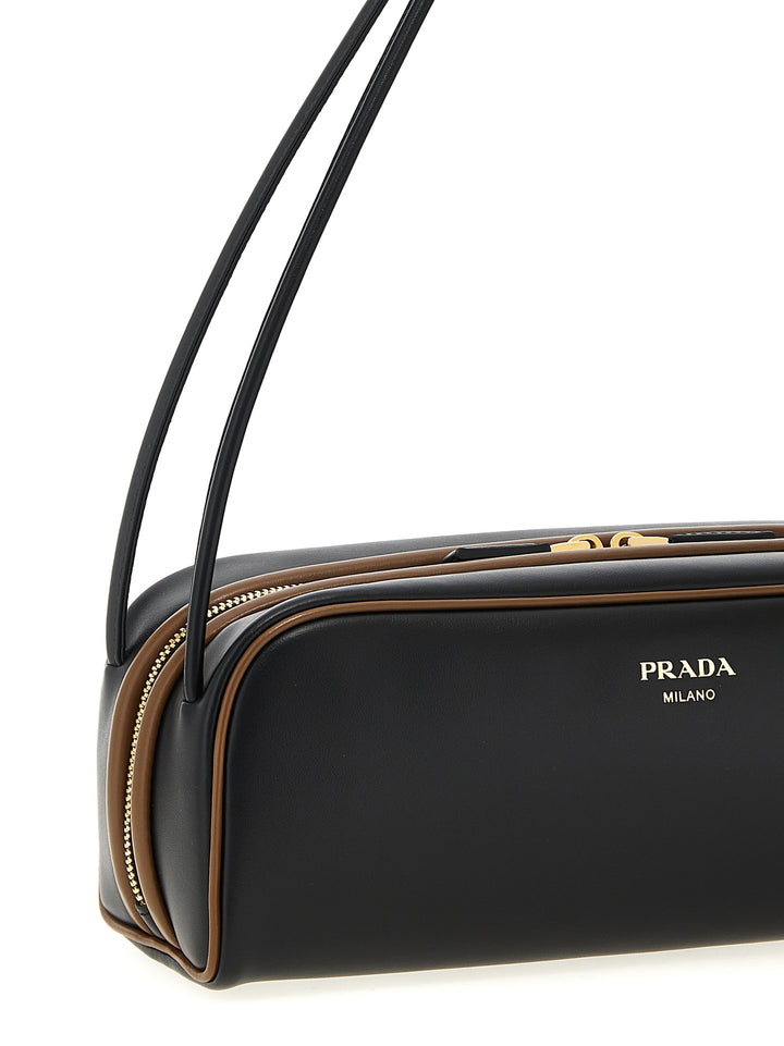 Prada Prada Swing Shoulder Bags - Black | 379f01f4c7a5e31f7932384acc49f90915a961bf