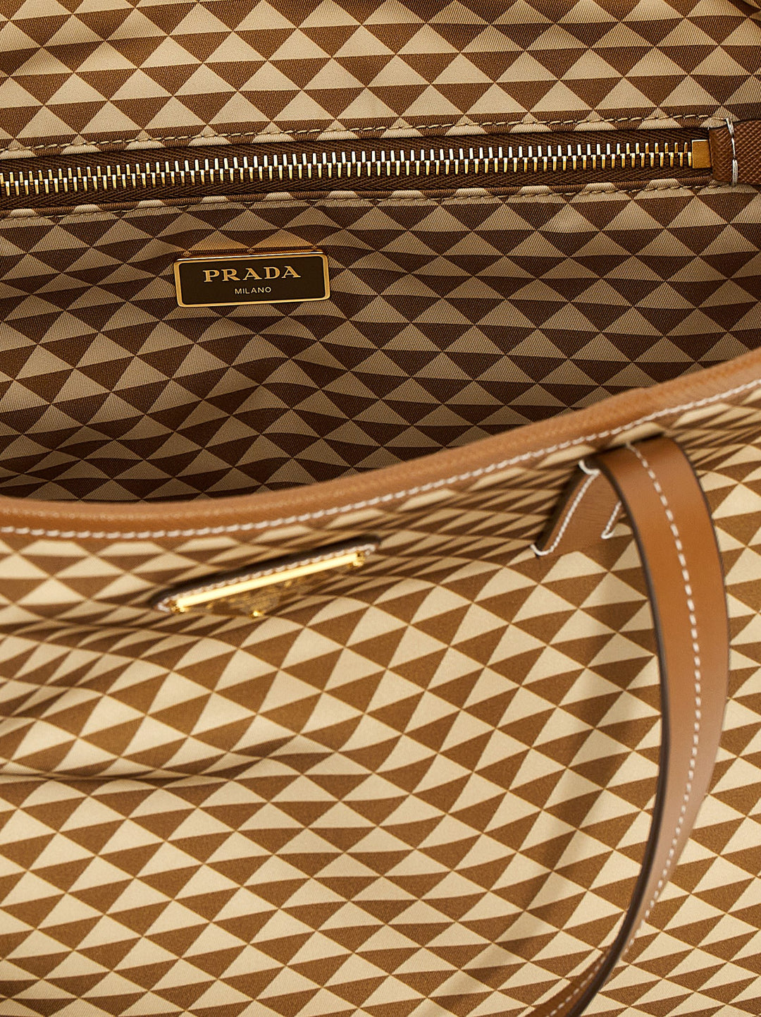 Prada Prada Symbole Tote Bag - Multicolor | ba663fee8a17316fe2e2a60990663e1c74776a89
