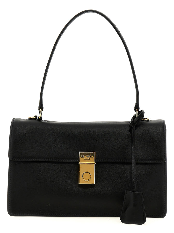Prada Prada Soft Sound Shoulder Bags - Black | 6e9d5c4f977cd9c92efd24bd2e3db0e5fc2b2b70