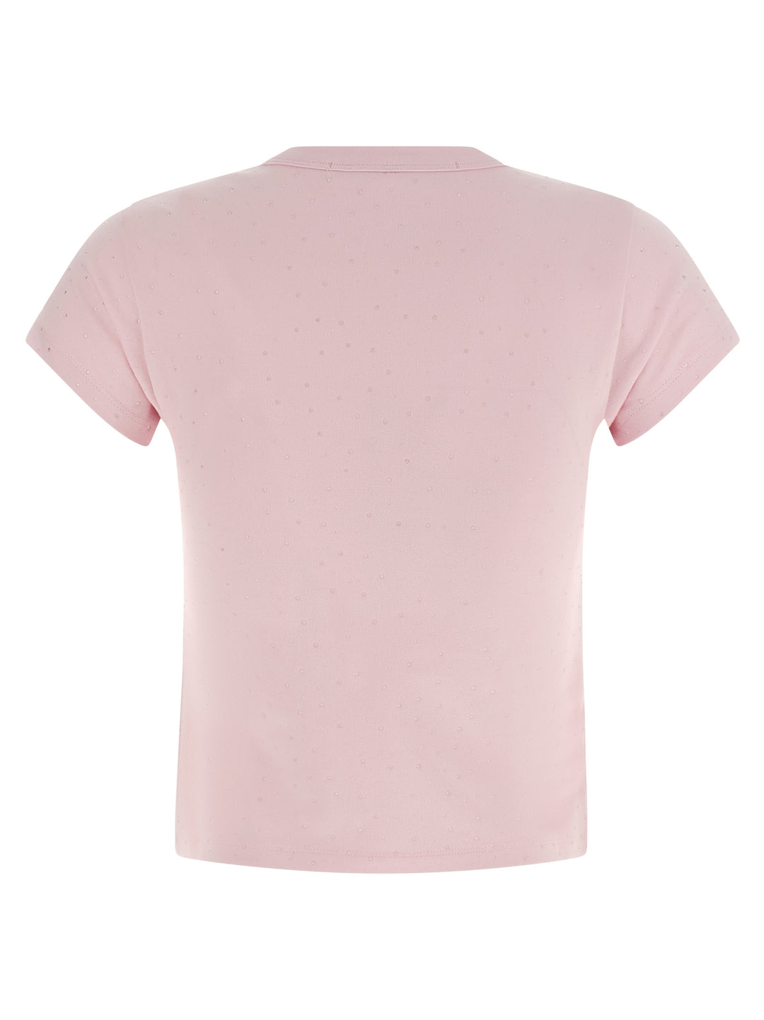 Alexander Wang Logo Baby Tee T-shirt - Pink | bceaea608dc9b6f071768a4f5c1127dafd0ba5de