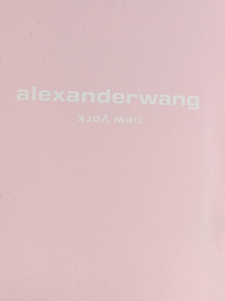 Alexander Wang Logo Baby Tee T-shirt - Pink | eb6d23e83ab8bf361a92feef5de5afad169f7ee8
