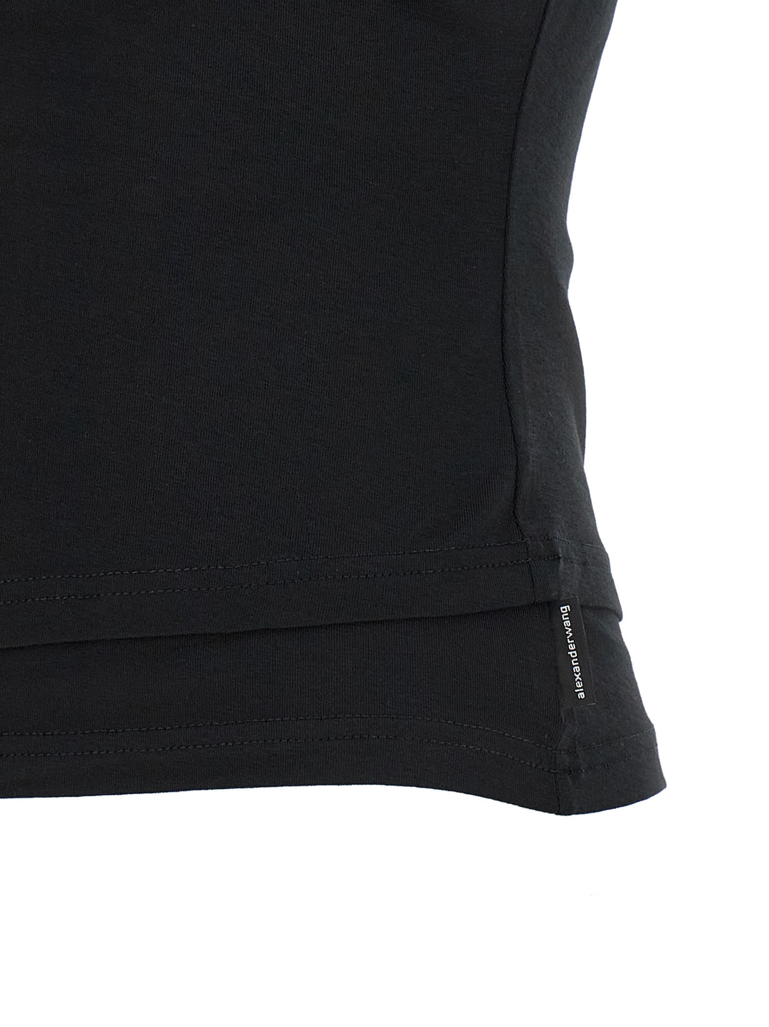 Alexander Wang Twisted Bust Layered Tank Tops - Black | 9e18fcd045e6557f3413495063324ee35ff5a90f