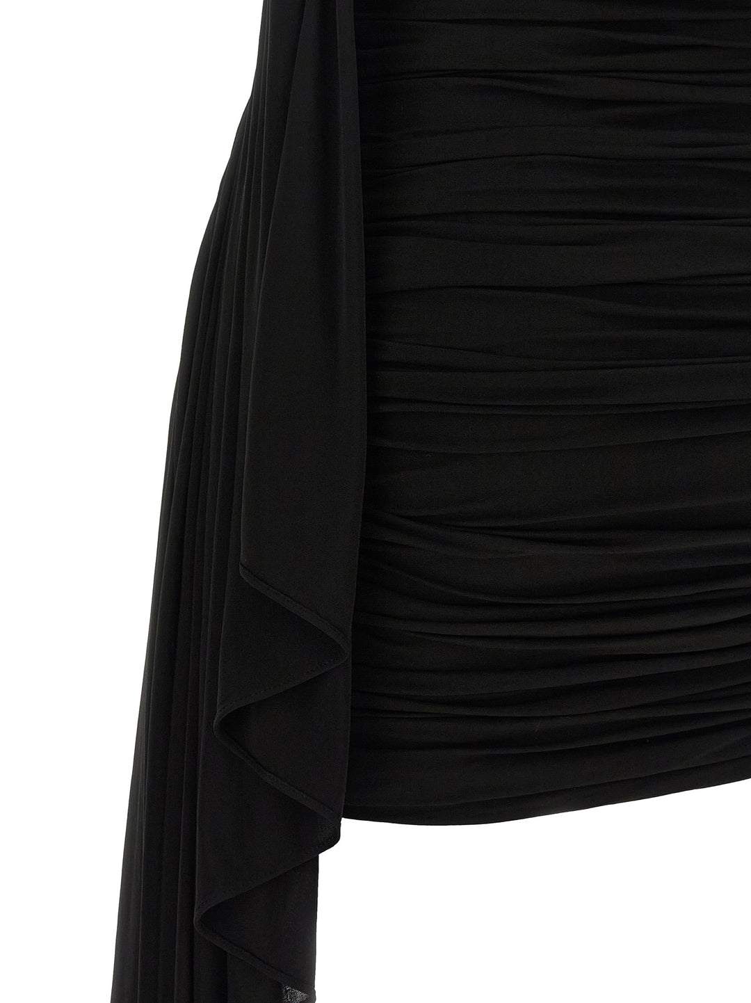 Alexander Wang Asymmetrical Draped Dress Dresses - Black | efa4693f9c1a431cba383f36f44c630dc63ee61c