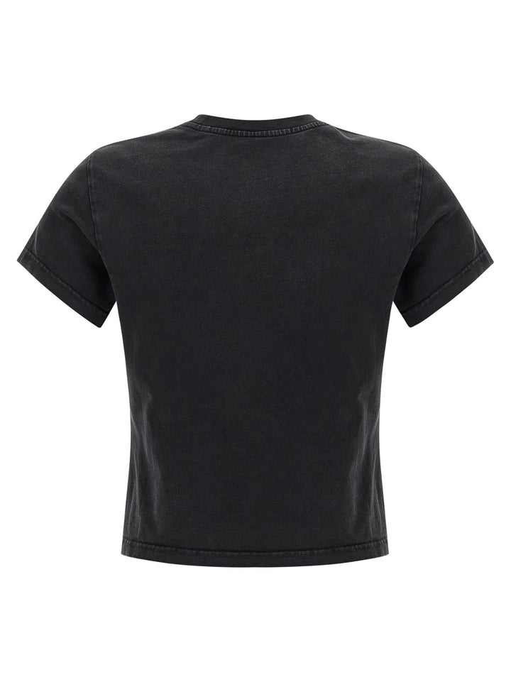 Alexander Wang Shrunken T-shirt - Black | 316c8a6fe573a8c4ced094befed0f16798cfe8bc
