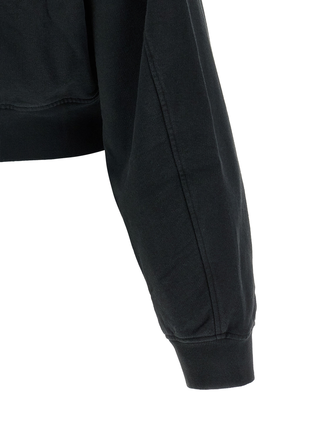 Alexander Wang Zip-Up Hoodie Sweatshirt - Black | 66df769c4e72eb05b03f0d48b4ff94ff7d4dfba6