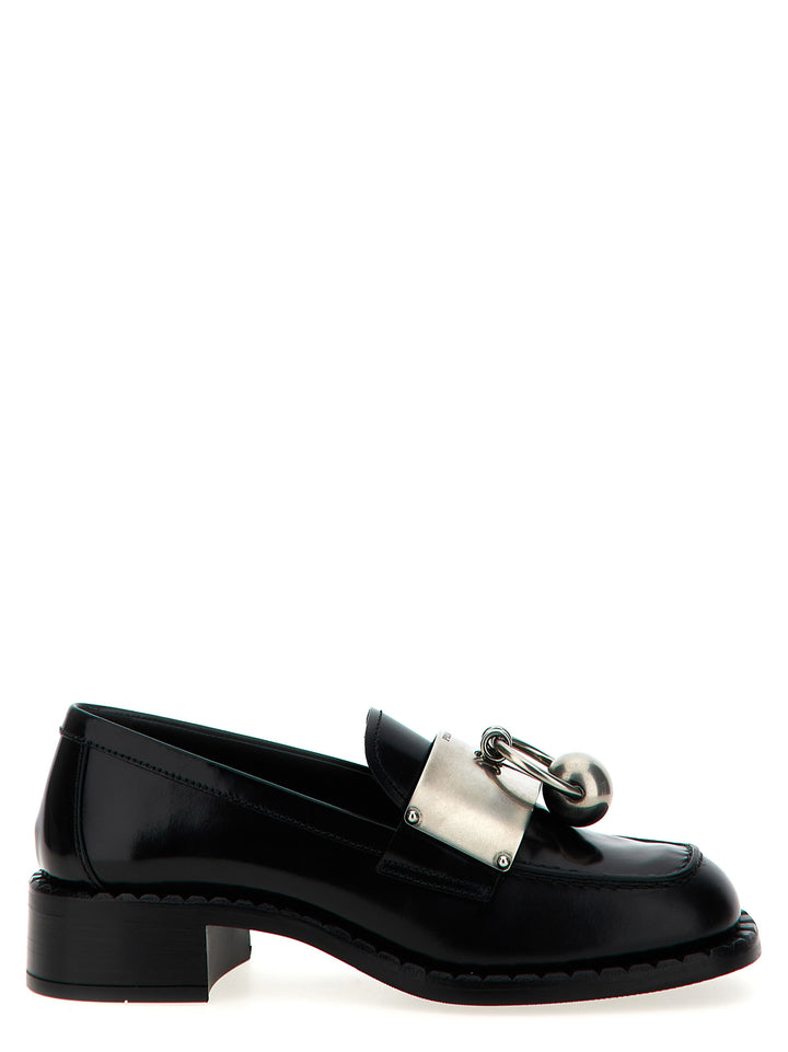 Prada Piercing Loafers - Black | e325996453d9bb54943e1f2106972f5db1d31f94