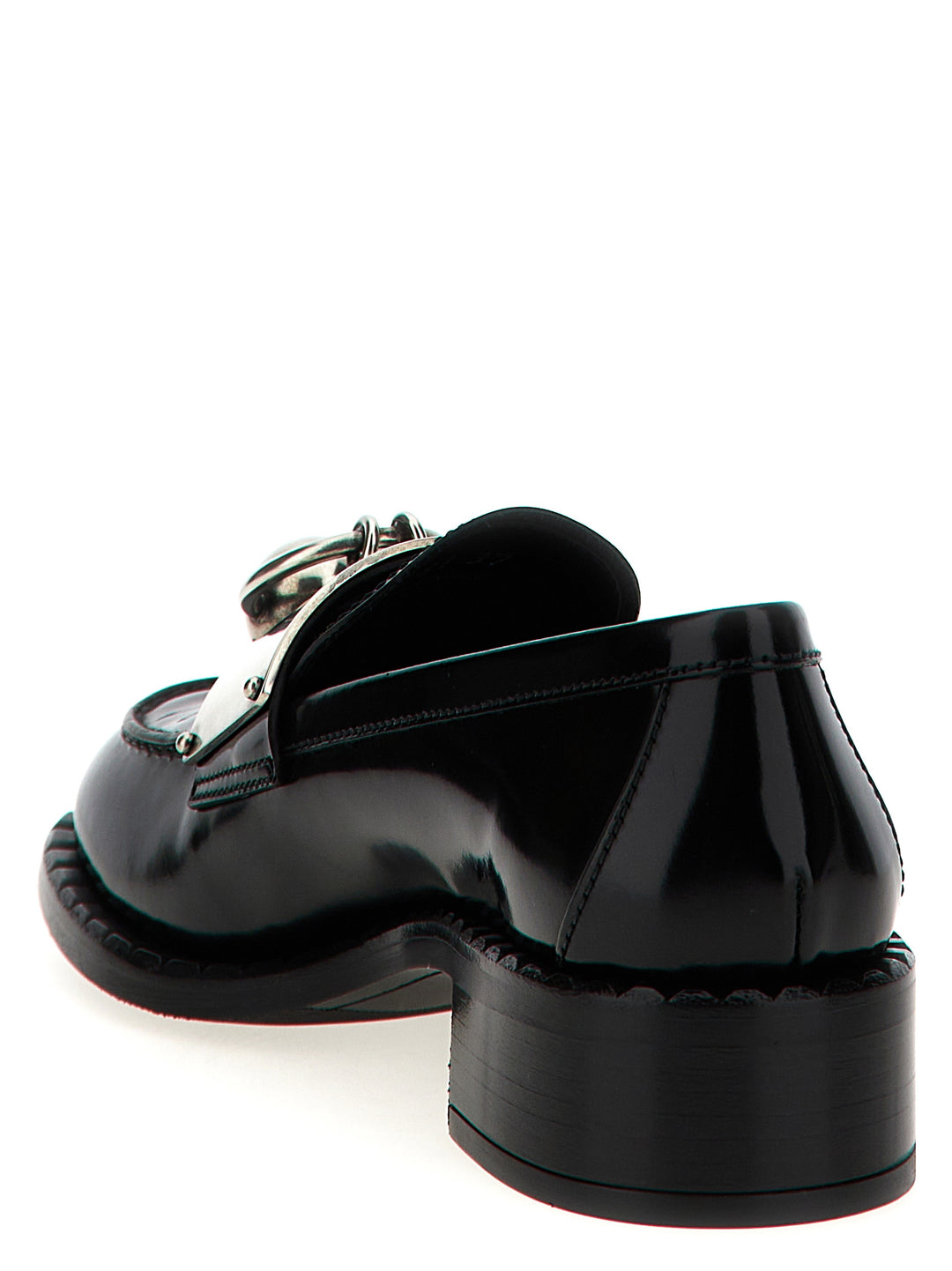 Prada Piercing Loafers - Black | c431caa5b3ebd422468559a9526fd8a5354173a2