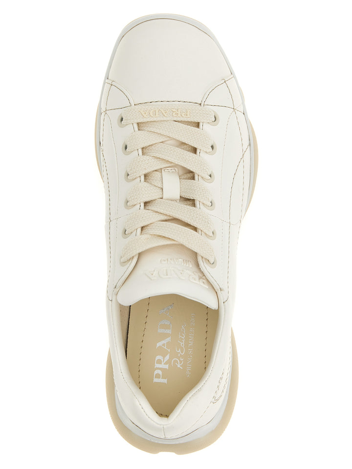Prada Nappa Sneakers - White | 58484b40dba80d3d32b40d882f9a0db2f9a6d9b7