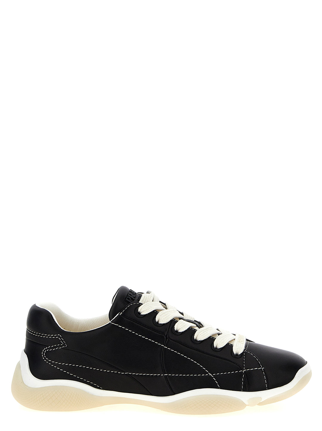 Prada Nappa Sneakers - Black | b9884db69a04f9543b876f626fbc0af134322a6e