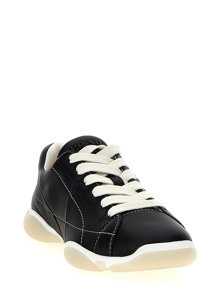 Prada Nappa Sneakers - Black | a57f9e79a46563452b5ae943abc1d58b3f623acd