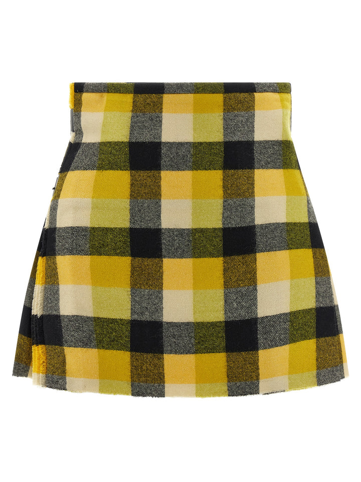 Vivienne Westwood Kilt Skirt Skirts - Yellow | 71ccbc9d3bd366ef96dd0c6c2c04030c1244b00a