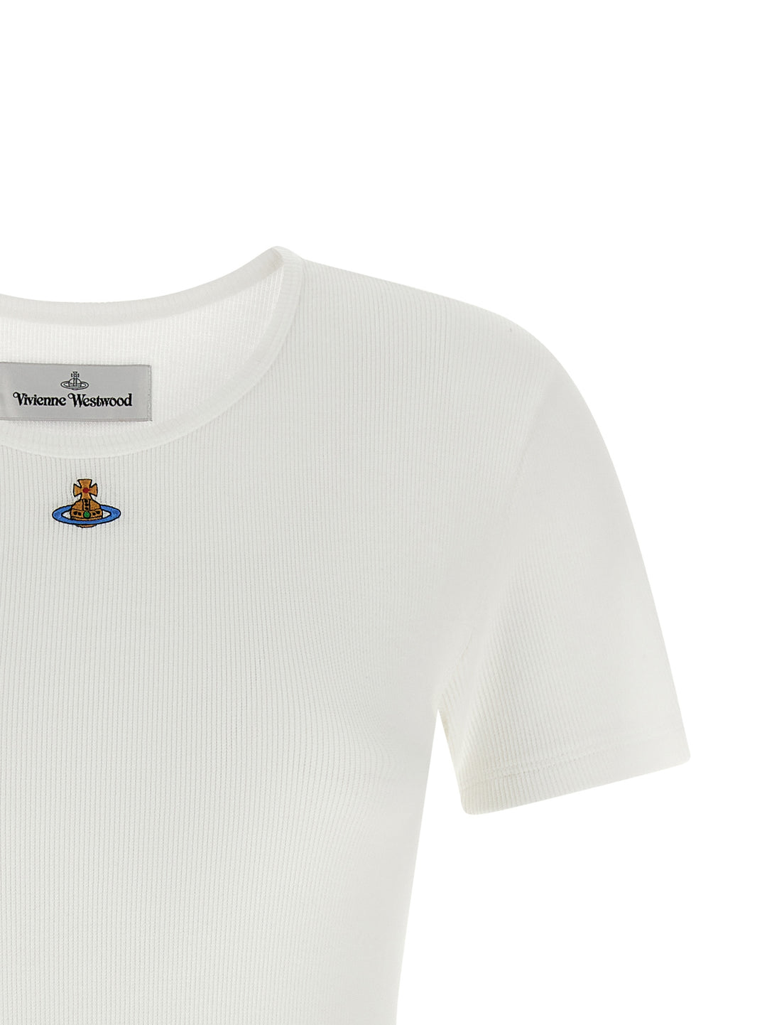 Vivienne Westwood Orb Bas Relief Tops - White | 0bff83df2637f5bc70ffcc95a2a17516250285b2
