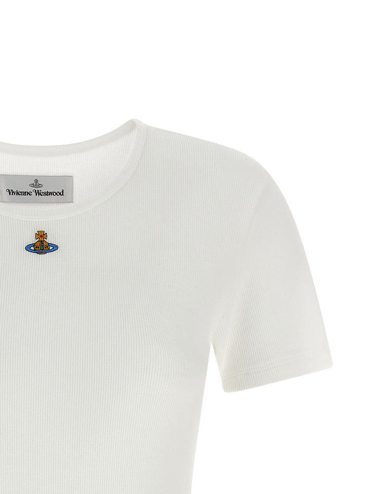 Vivienne Westwood Orb Bas Relief Tops - White | 0bff83df2637f5bc70ffcc95a2a17516250285b2