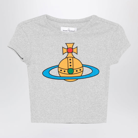 Grey Melange Baby Peru T-Shirt