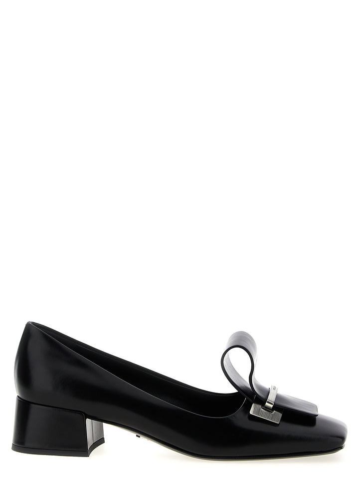 Prada Leather Pumps - Black | cabbe4670534257e11a98329fddf26b040f32fd2