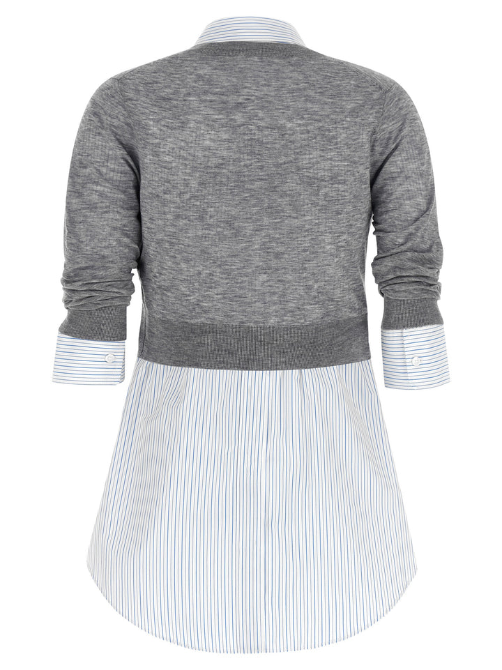 Alexander Wang Knitted Shirt Shirt and Blouse - Gray | 0a1f0c8be7374bc9b58bd9163a77eef335f9b5ac