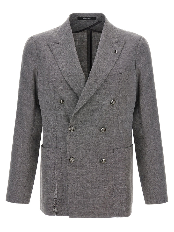 Tagliatore Montecarlo Blazer - Gray | f47ccdcd4c17bfdc951c3b78f4d46ebeaadde06b