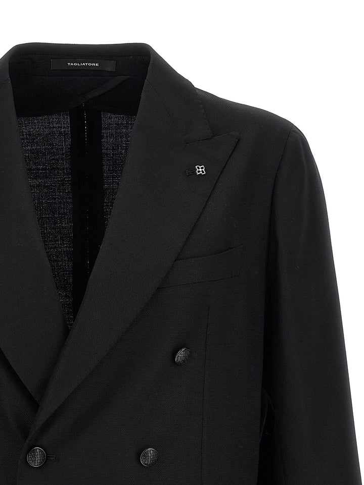 Tagliatore Montecarlo Blazer - Black | 8aab23cf22c9fbc02b09335aaa9dc9bbb0fcc9cb