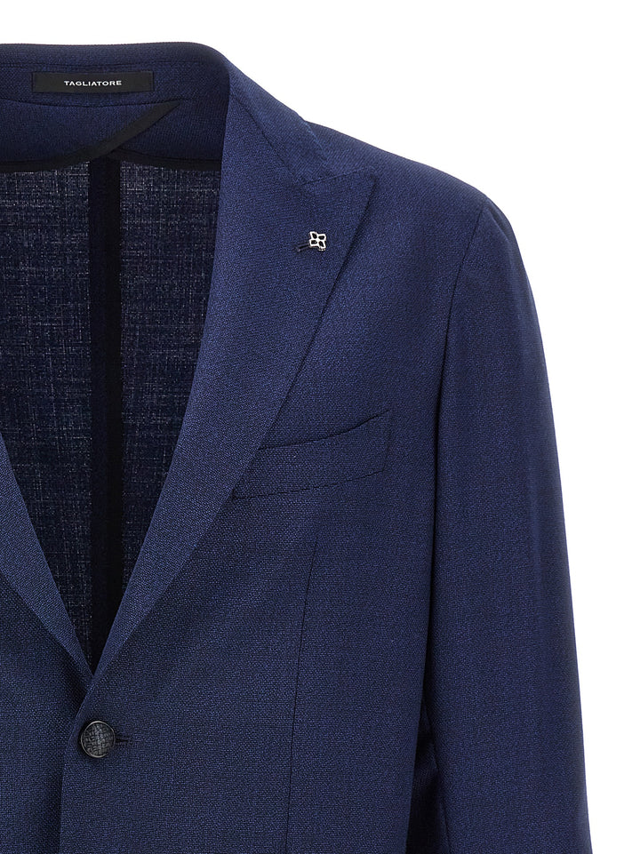 Tagliatore Montecarlo Blazer - Blue | 7a71a284bc16a0f345677bdaa6b2a1b5f8218f78