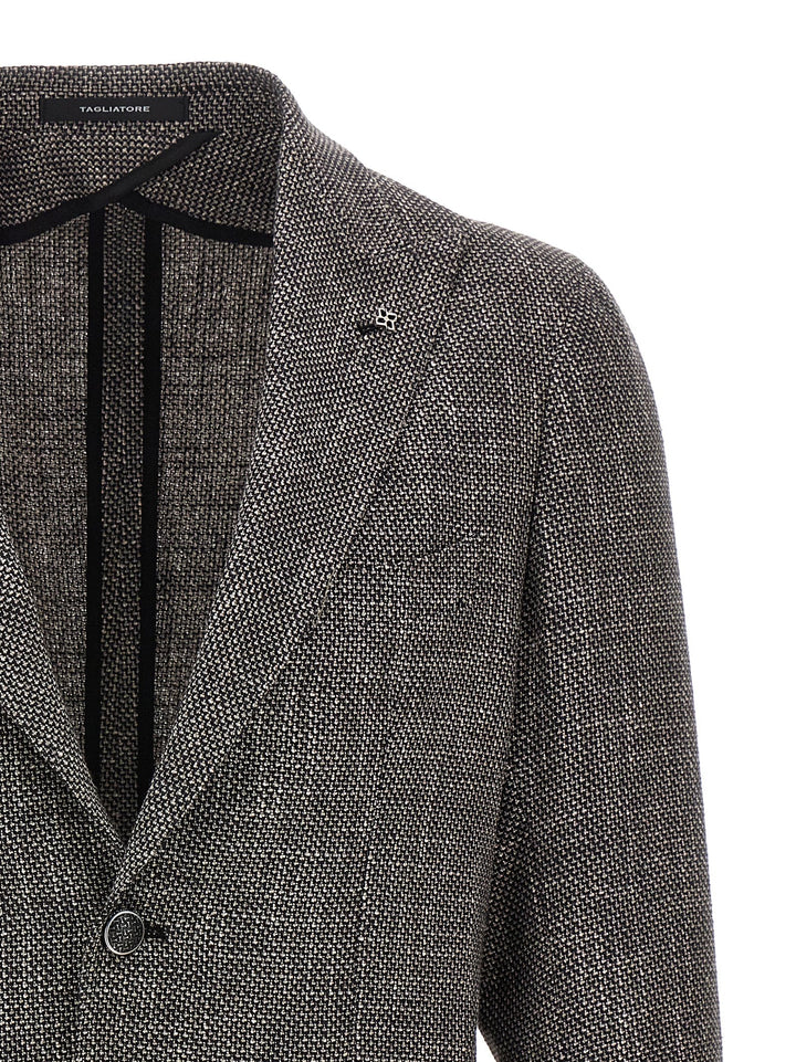 Tagliatore Montecarlo Blazer - Gray | 17045da0219339dfc1c4385000b2d4247b7527cf