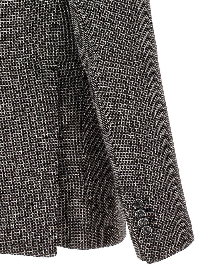Tagliatore Montecarlo Blazer - Gray | af6a0b5a5be76a71e9ddd58143fea3f9afd7d672