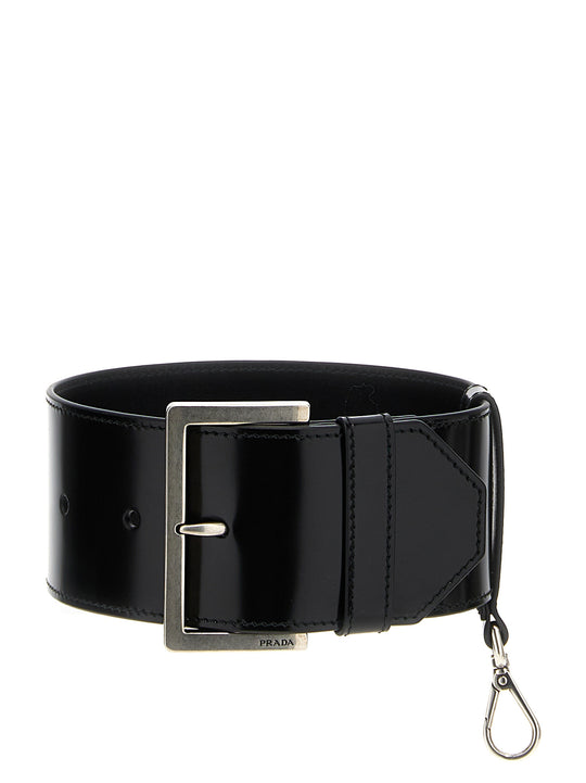 Brushed Leather Sleeve Bag Accessories Black