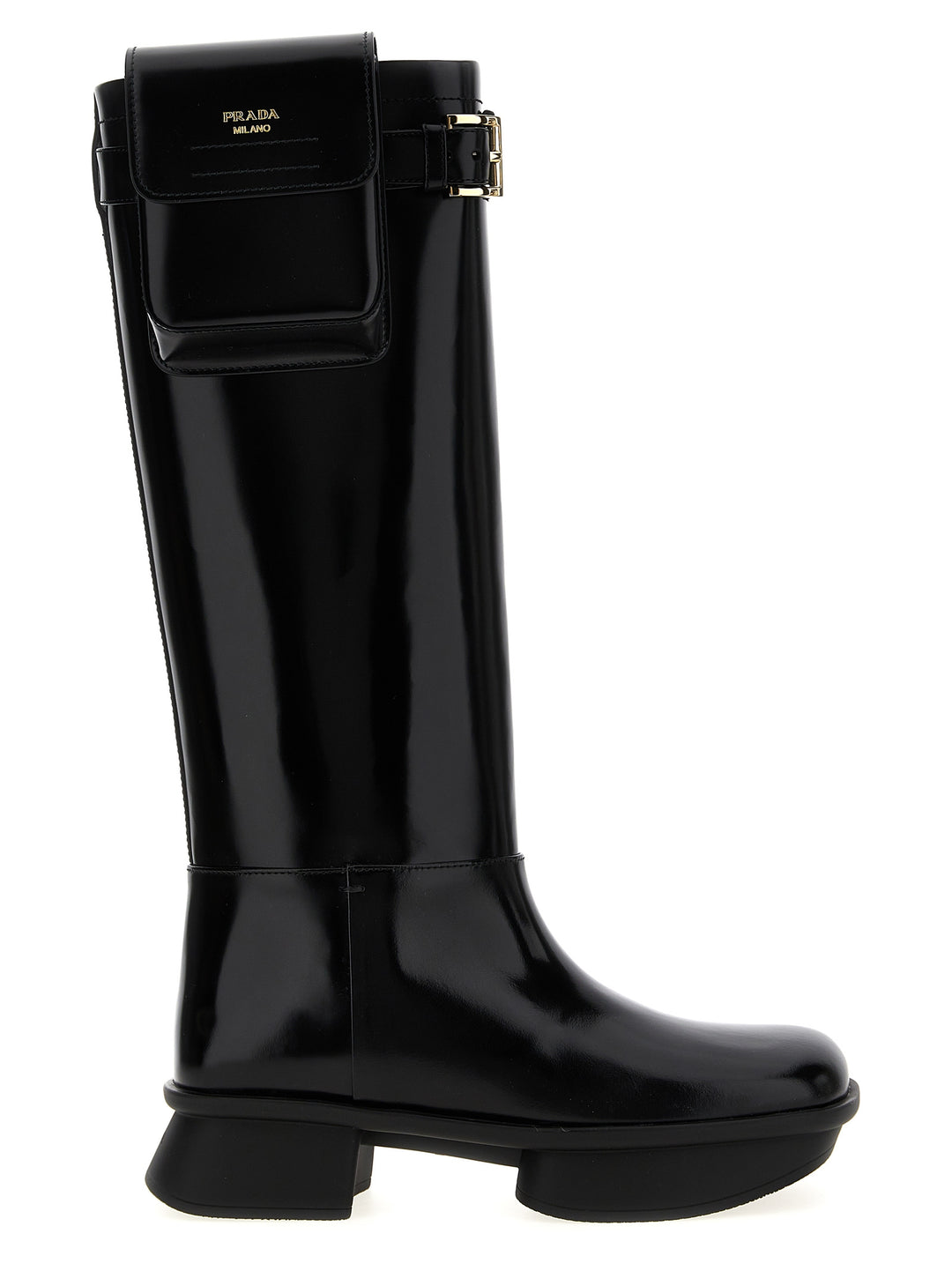 Prada Equal Boots and Ankle Boots - Black | b80a95995d7ffe36090a5d97eafca71e931952b4