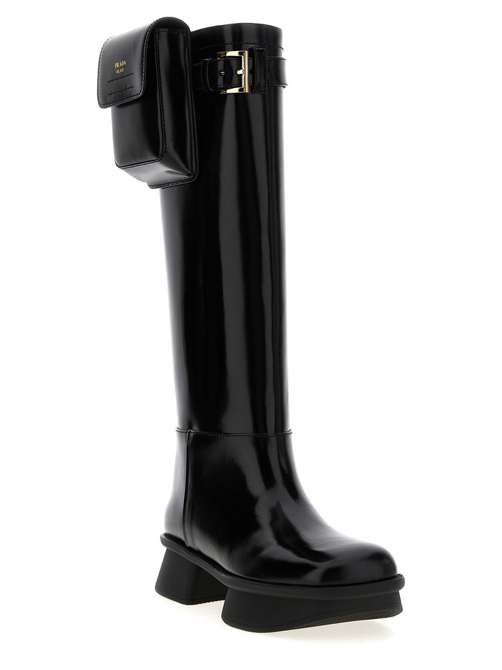 Prada Equal Boots and Ankle Boots - Black | ec616e992ad8a72247d3518789d048af1b16f1c2