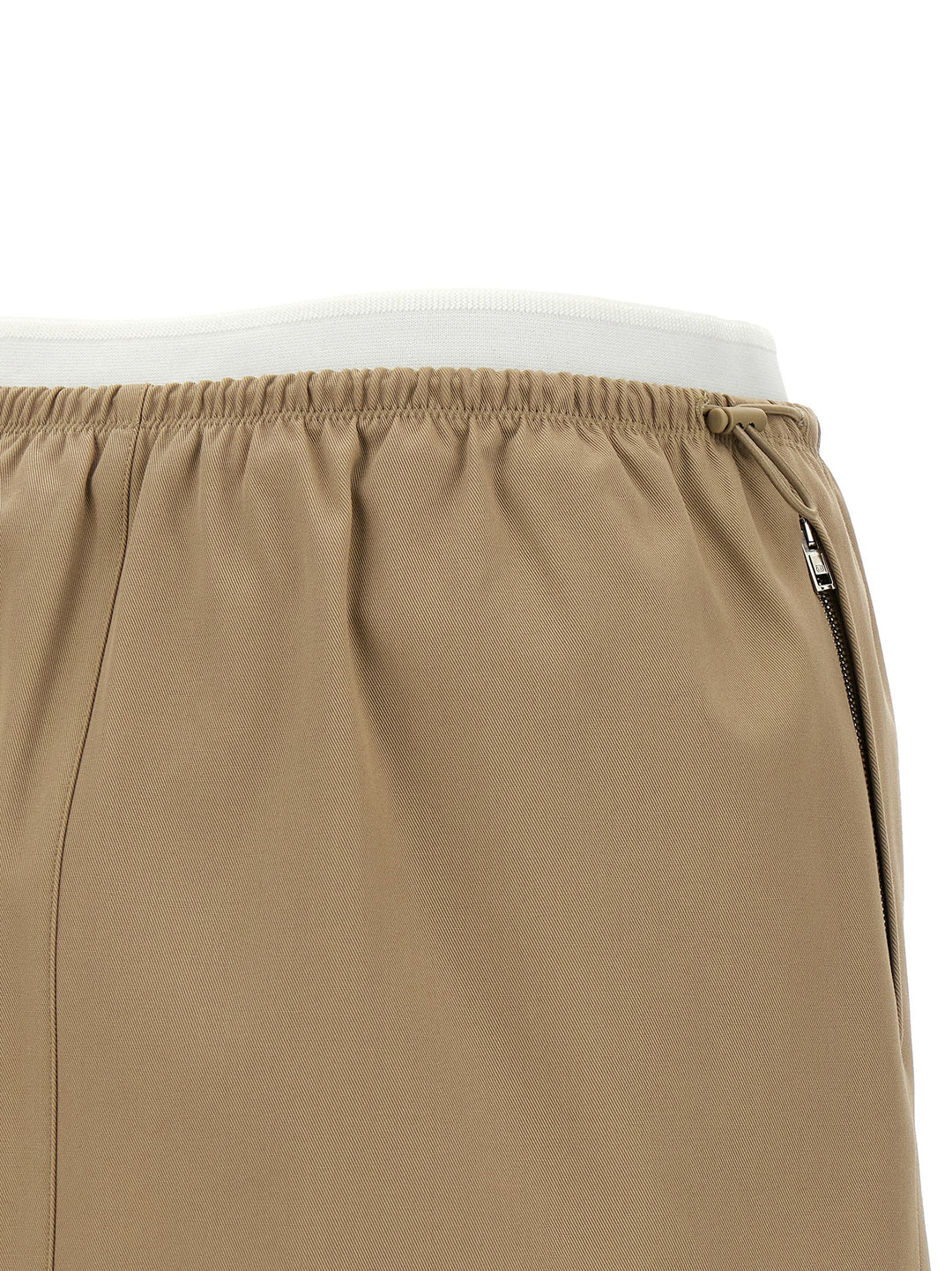 Alexander Wang Double Layer Waist Skirt Skirts - Beige | 710bb44d7d04df3bf237a56bc0dc485a96da86f4
