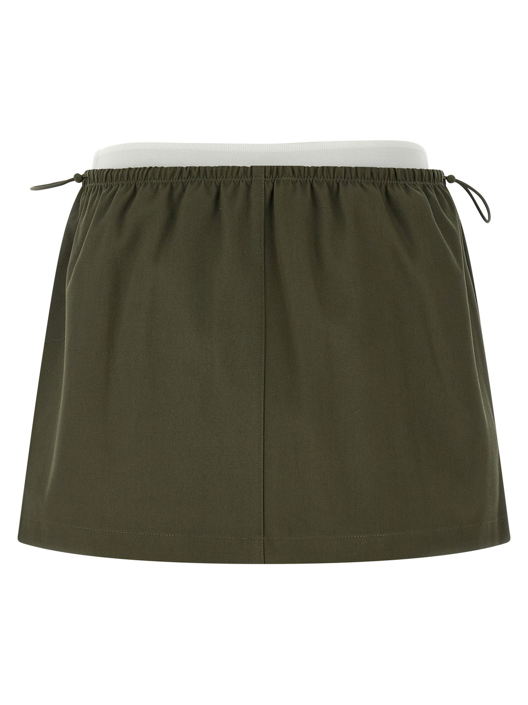 Alexander Wang Double Layer Waist Skirt Skirts - Green | 13ffb562a916eeee8accaded08167caa711a9eb6