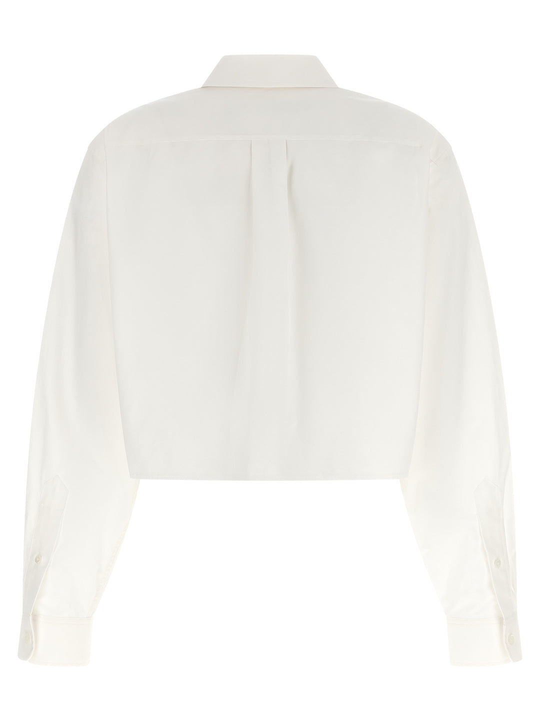 Alexander Wang Cropped Shirt Shirt and Blouse - White | 903dca8408c729330d8f5893e72a3183b73c2009