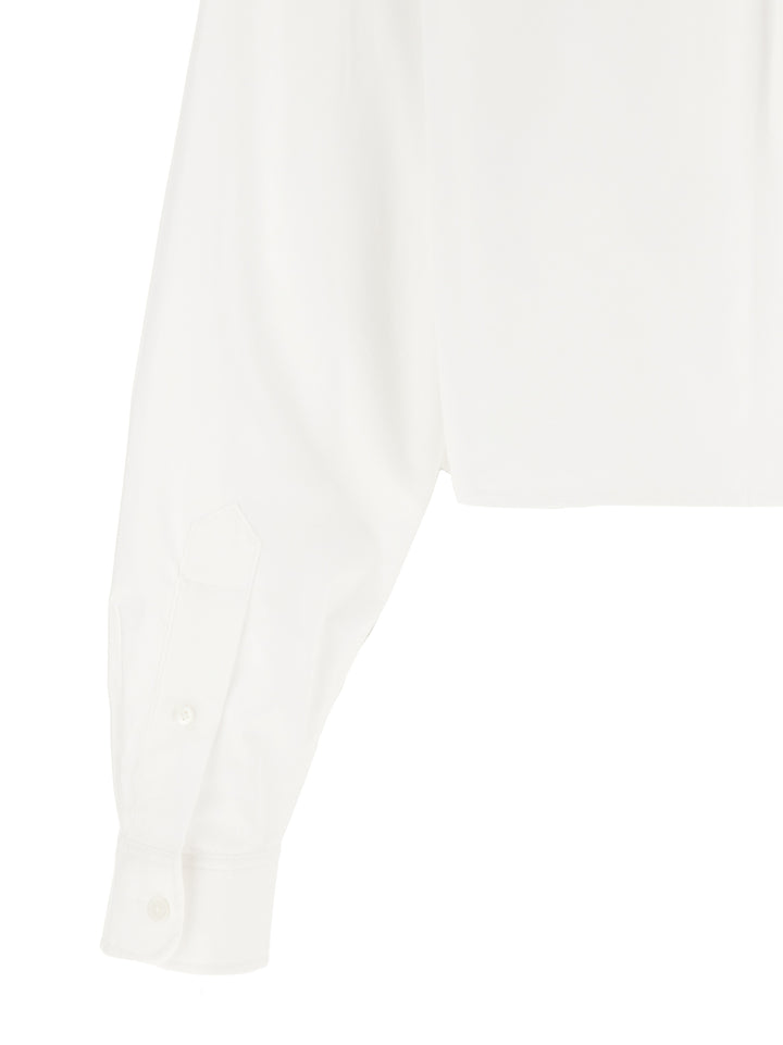 Alexander Wang Cropped Shirt Shirt and Blouse - White | ff40aea4b2057257d5a21f5d72d4e9a0d16c3508