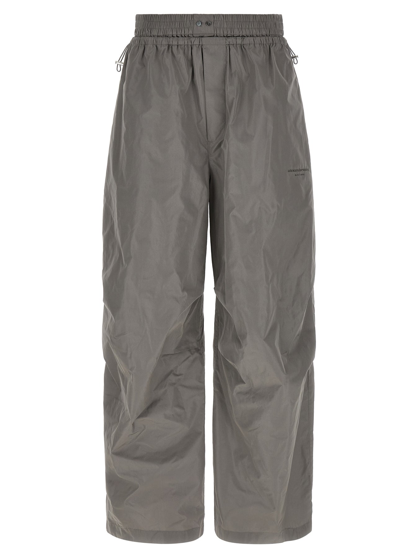 Alexander Wang Boxer Detail Joggers Pants - Gray | 78d9c94fb797ee1b89548b036d8d4f1c28bfa1dc