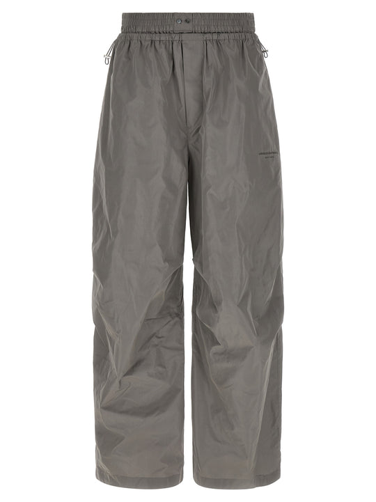 Boxer Detail Joggers Pants Gray