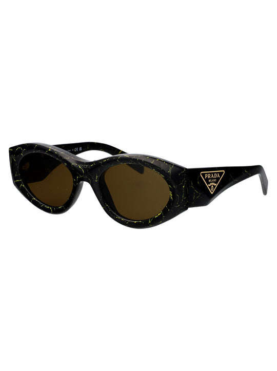 0PR 20ZS Oval Sunglasses