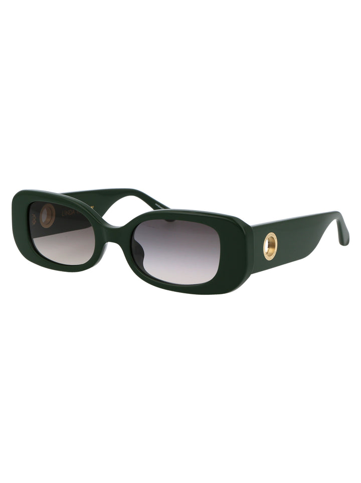 Linda Farrow SUNGLASSES - Green | 692e2b3ff00760382910ce6feef9c493a5ddf75a