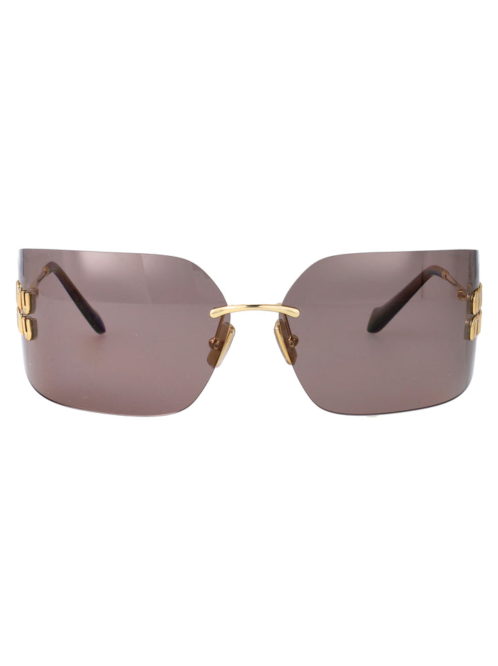 Miu Miu SUNGLASSES - Gold | b558b30ea90ba7c15e56afd7df9e3670b94d4589