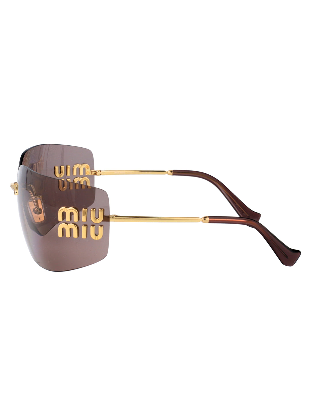 Miu Miu SUNGLASSES - Gold | 6f3d48e510d7e15925018d83b596446481822cea
