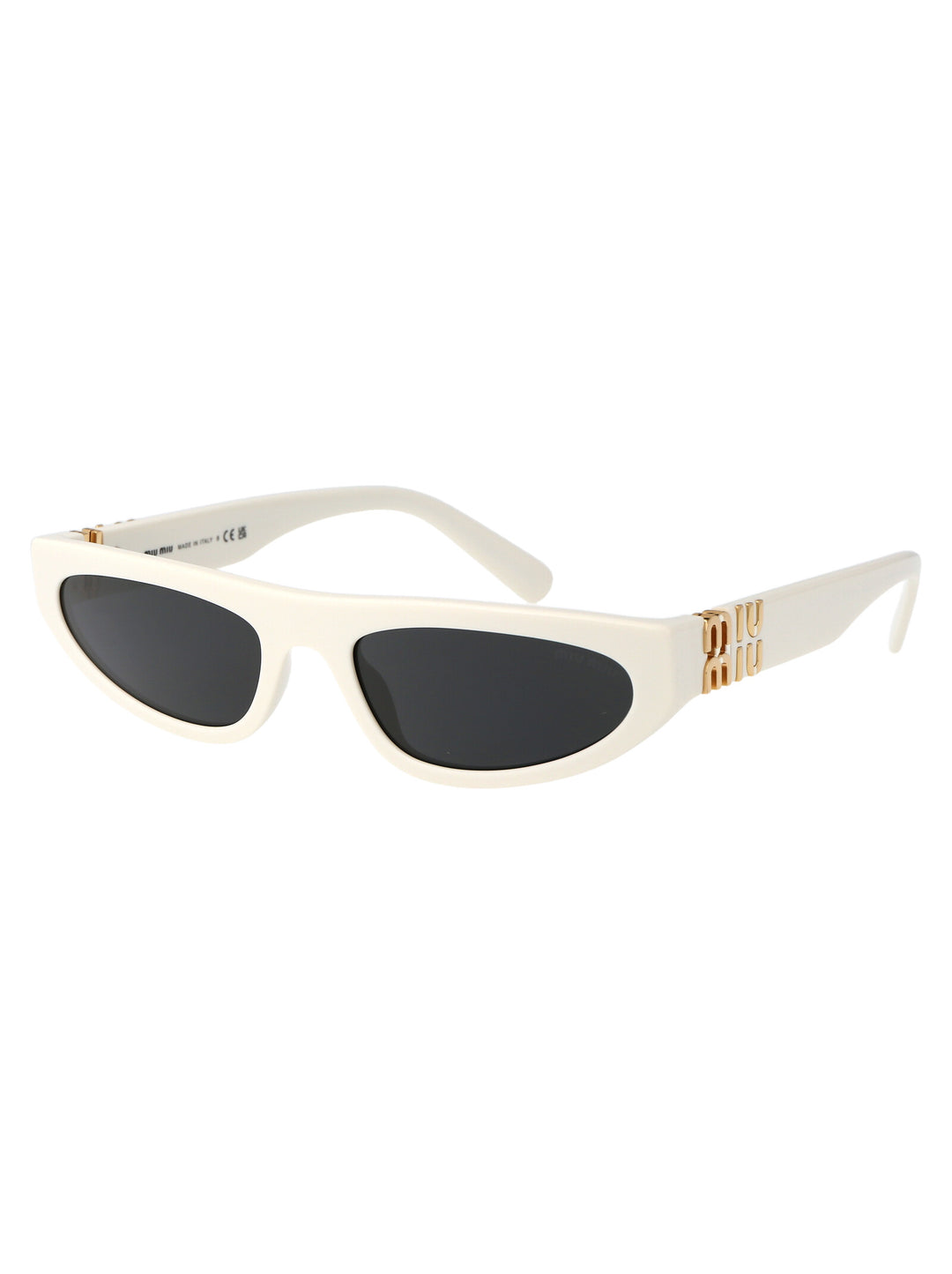 Miu Miu SUNGLASSES - White | d801d0b0a4ecd16abd06f1a05dc46e2ba62e98a0