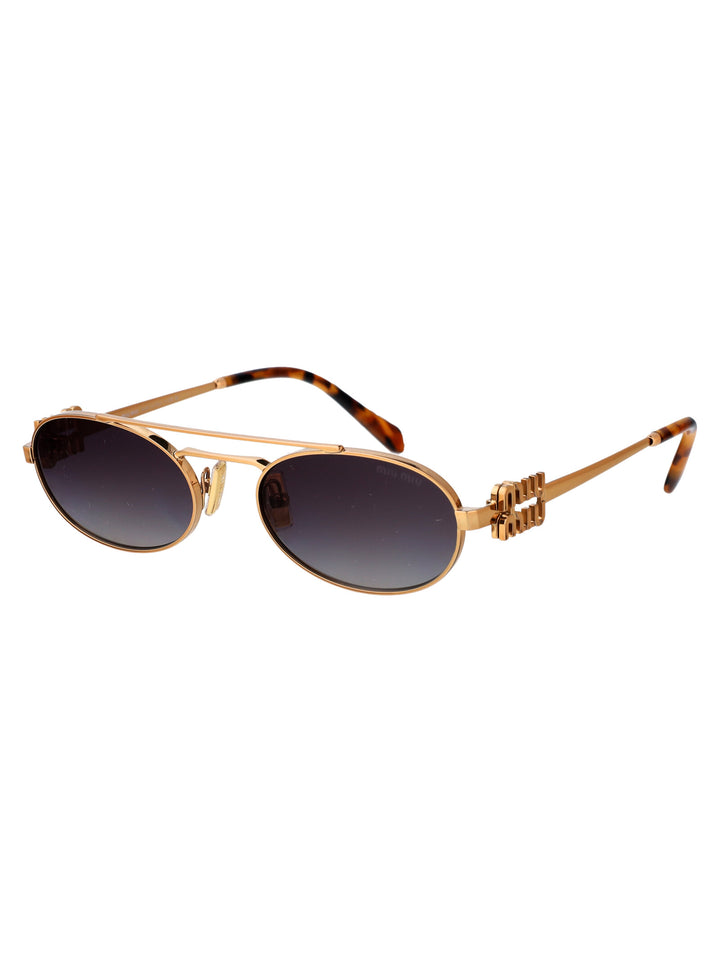 Miu Miu SUNGLASSES - Gold | daa4a3578b341b00db6fd830091fda05fee01ca7