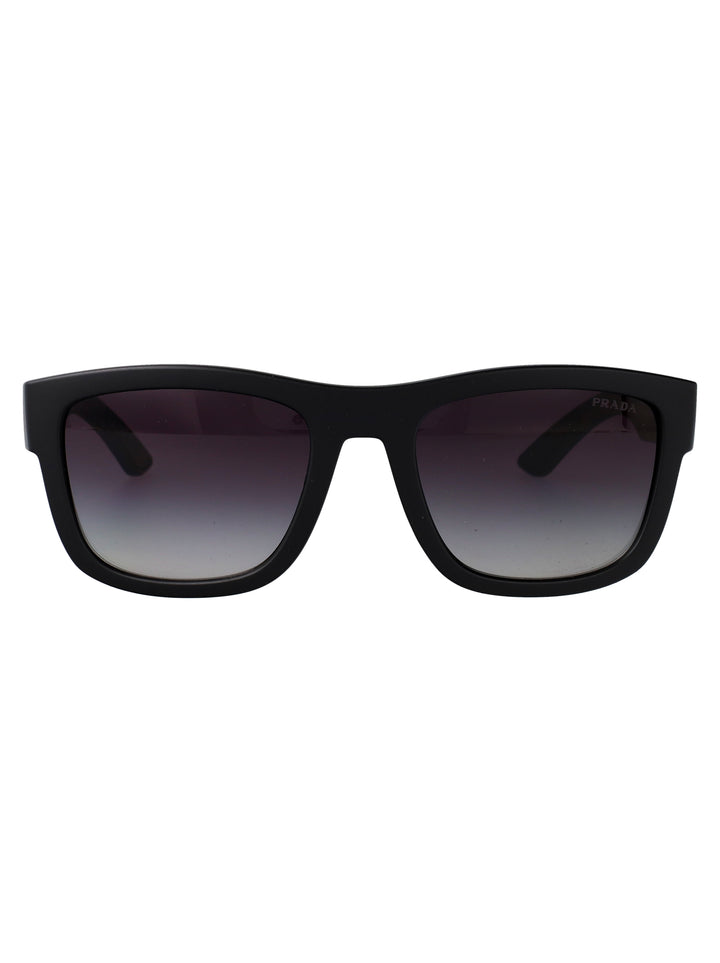 Prada Linea Rossa SUNGLASSES - Black | e3356ec6a85028ae61abd3cd9b620547a9c6b5ce