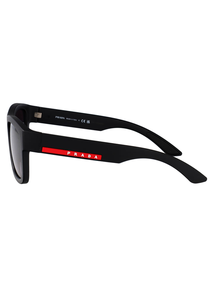 Prada Linea Rossa SUNGLASSES - Black | 42ee2dca785411369a9314c83a1ef6c6797193ce