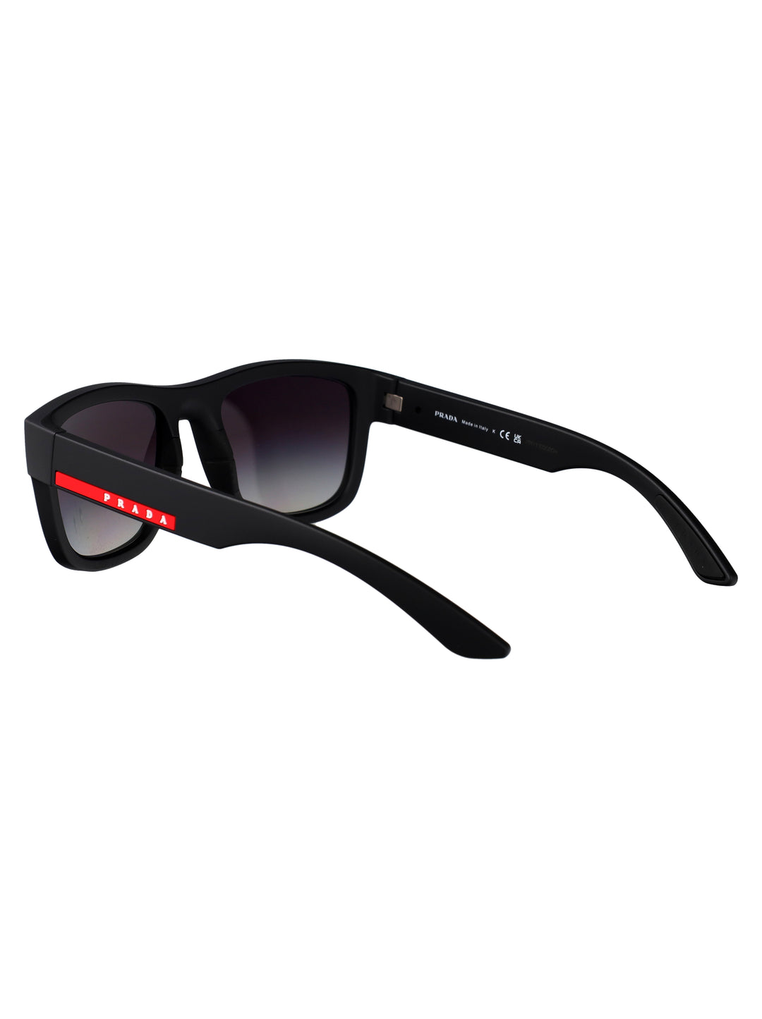 Prada Linea Rossa SUNGLASSES - Black | b6d25f3f2ce14676f99580de2624fee393dd567a