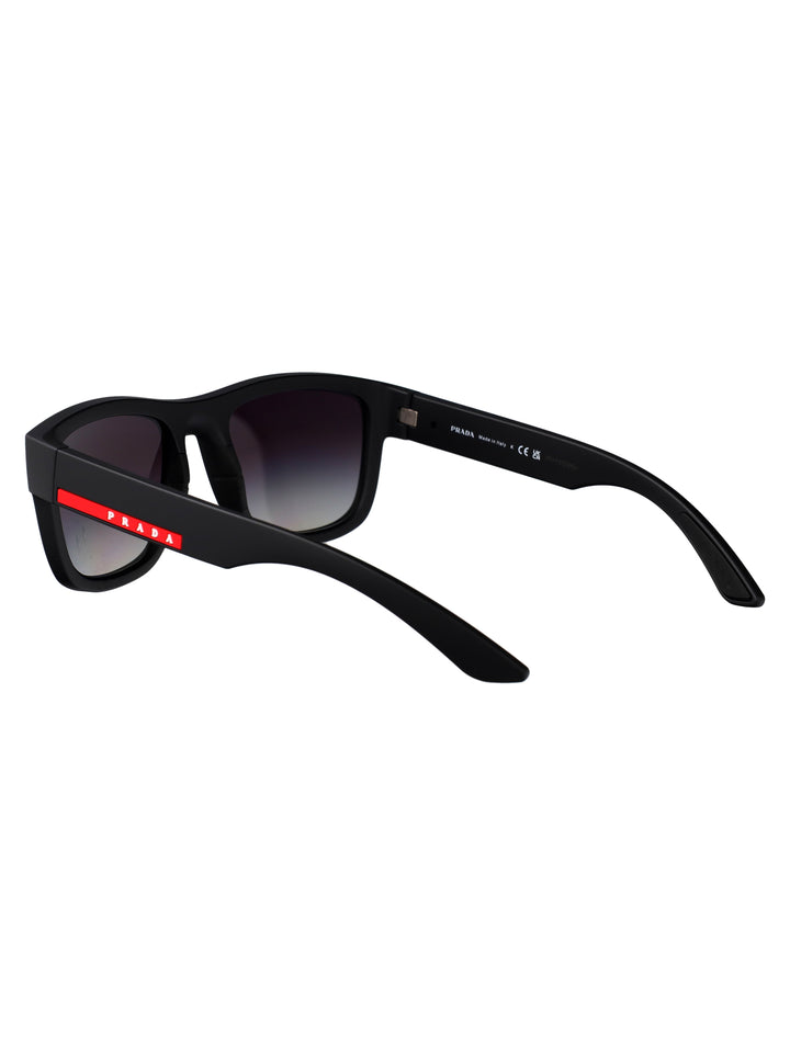 Prada Linea Rossa SUNGLASSES - Black | b6d25f3f2ce14676f99580de2624fee393dd567a