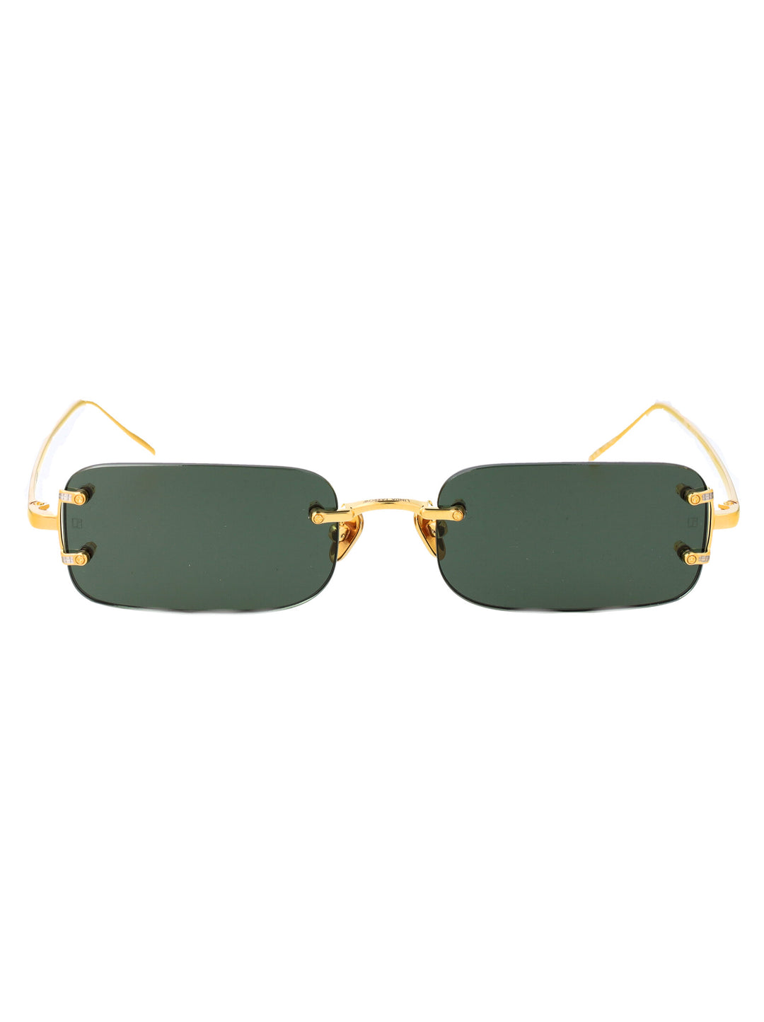 Linda Farrow SUNGLASSES - Gold | 722013756ff13def6e5c6280f77ae4ac4db5c1b0