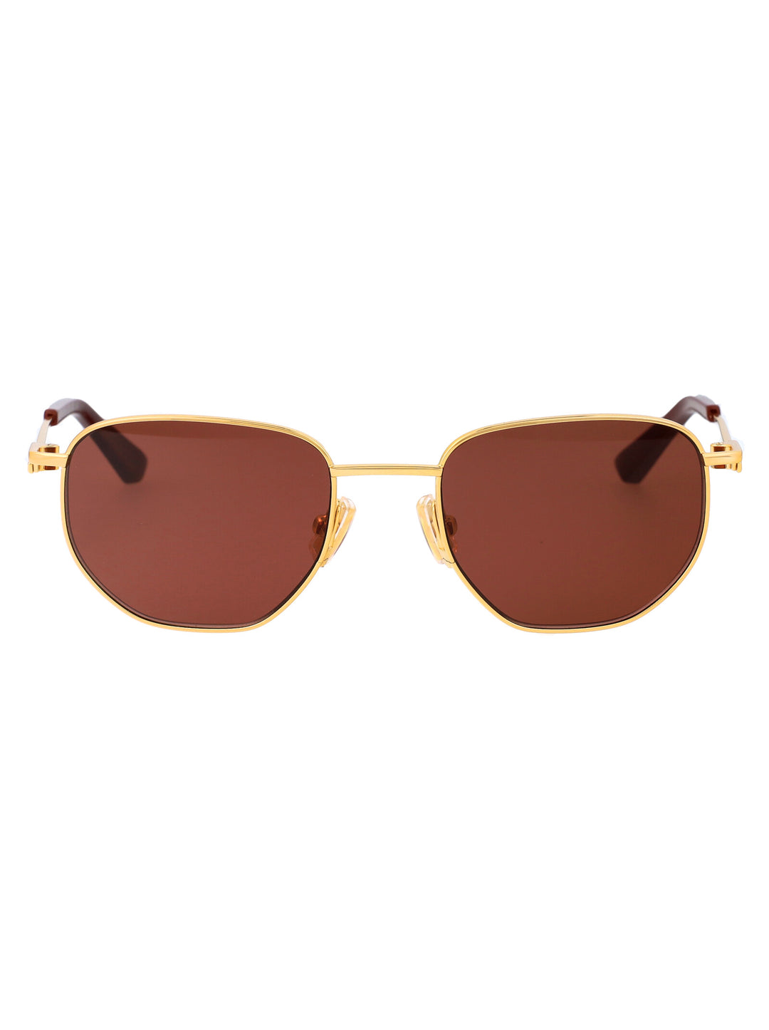 Bottega Veneta SUNGLASSES - Gold | d042c7cb83dca9ca16f6f5d0eb066237c2663e51