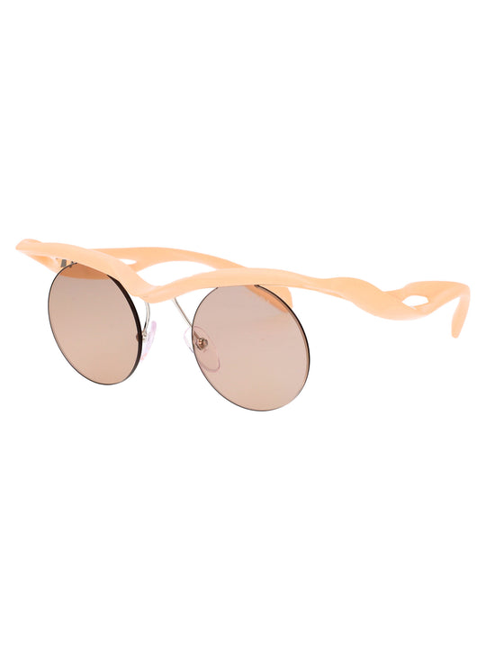 0PR A18S Round Sunglasses