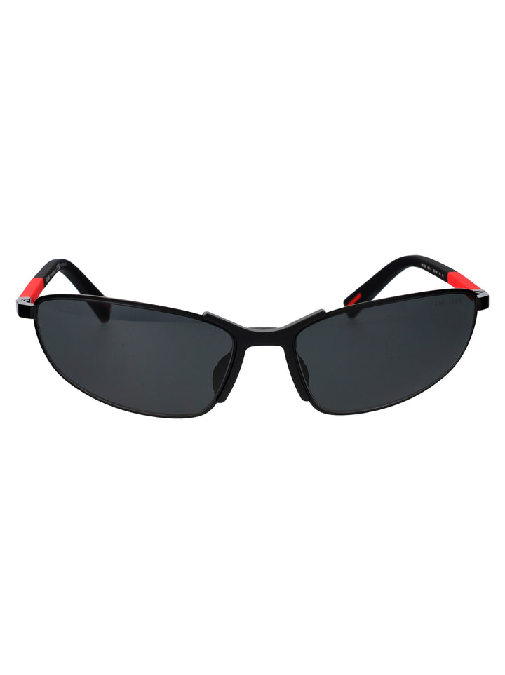 Prada Linea Rossa SUNGLASSES - Black | 99873a6da714a19c213bc38eeb30368c1b1265a7