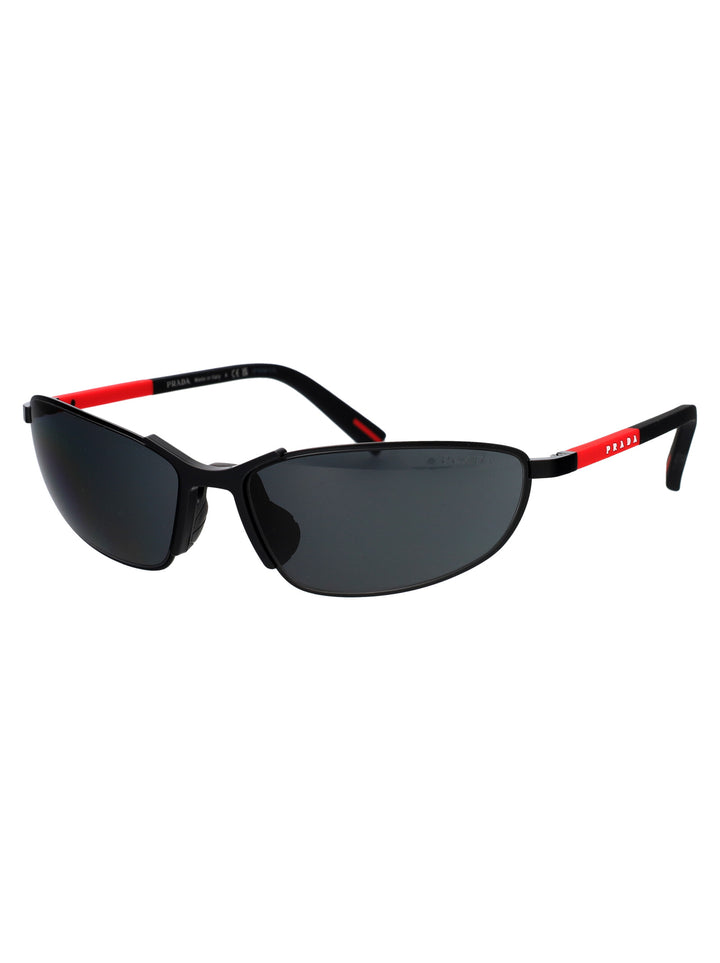Prada Linea Rossa SUNGLASSES - Black | f36f316db2b076173e07536b8ce23b470ae14842