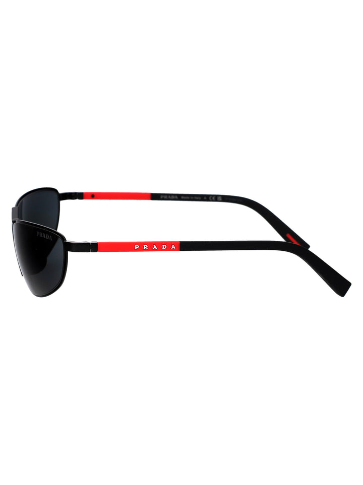 Prada Linea Rossa SUNGLASSES - Black | 7b718cc14232d4b4686e95587f0cc1ba69d25ece